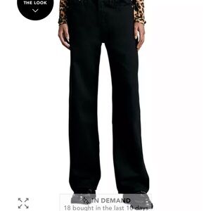 rag & bone the Logan mid rise wide leg Jean